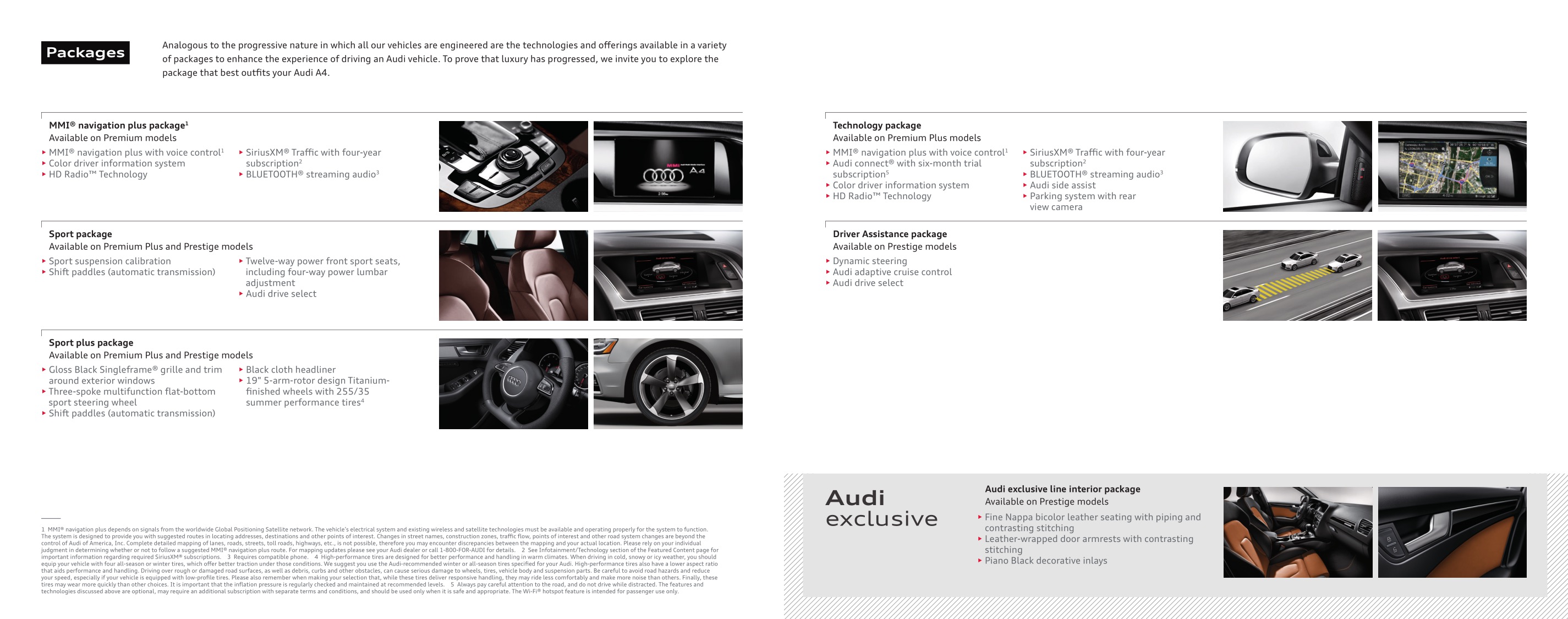 2015 Audi A4 Brochure Page 15